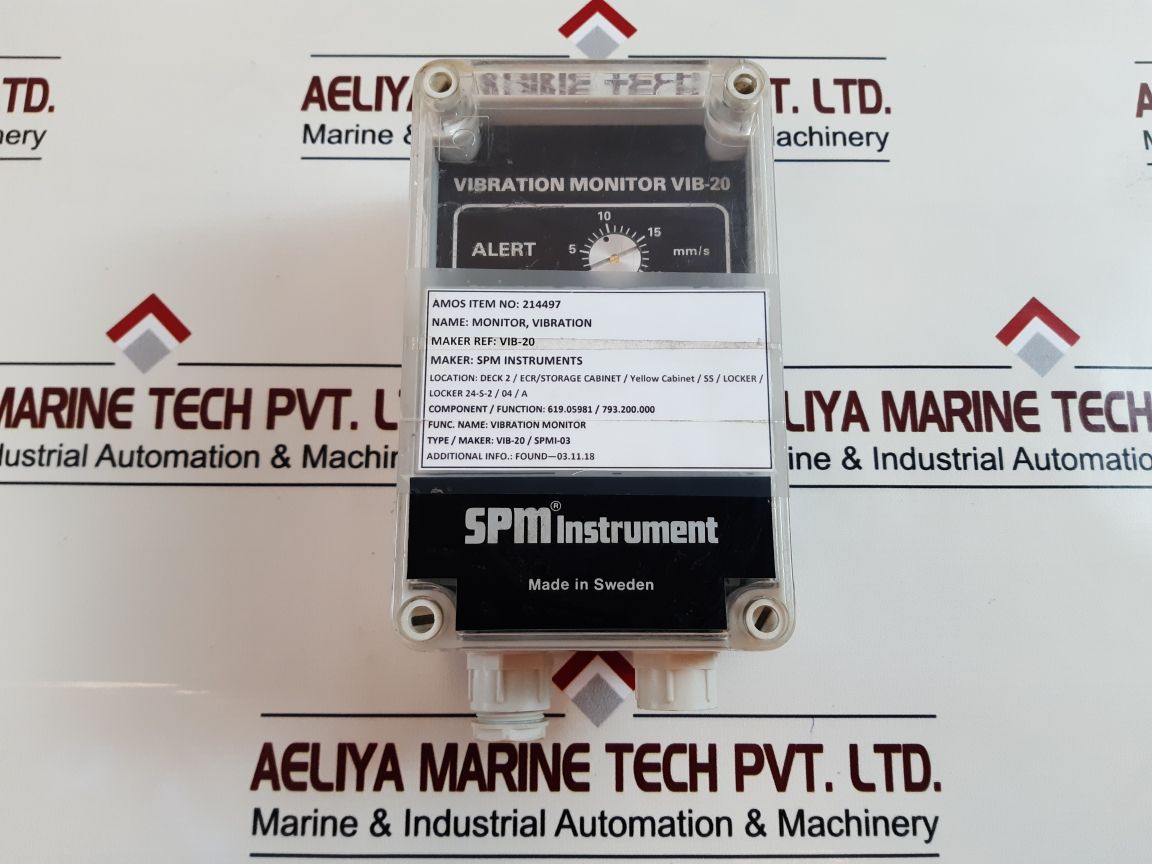 Spm instruments vib-20 vibration monitor
