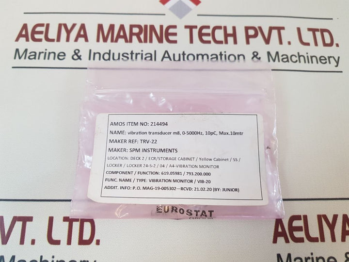 Spm Trv22 Vibration Transducer