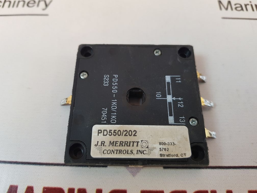 Spohn+Burkhardt Pd550/202 Potentiometer