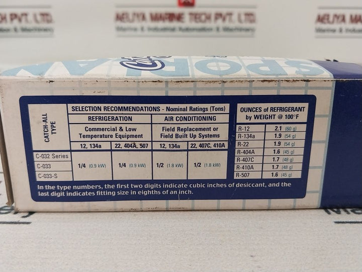 Sporlan C-032-f Filter-drier
