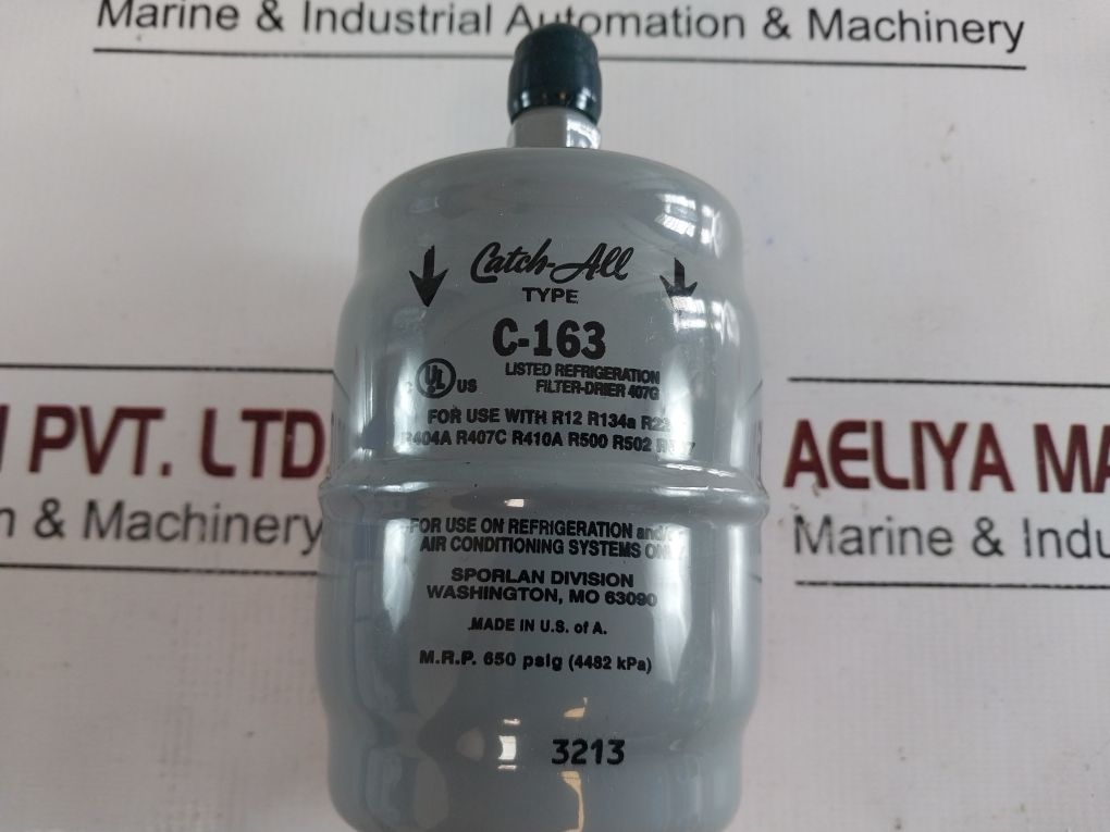 Sporlan C-163 Refrigeration Filter-drier 401048