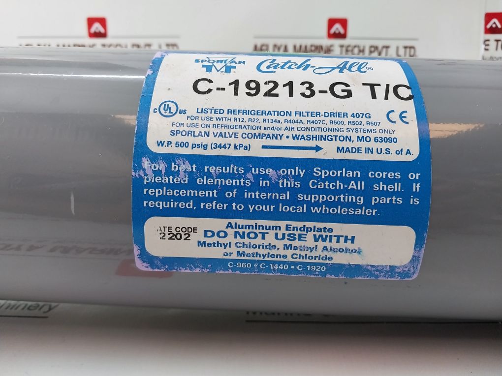 Sporlan C-19213-g T/C Filter Drier