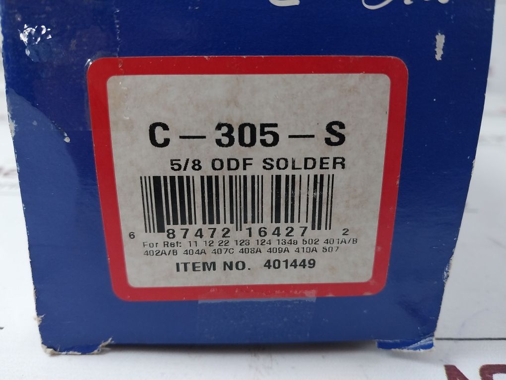 Sporlan/Parker C-305-s Filter Drier