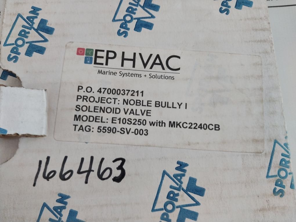 Sporlan E10S250 Solenoid Valve