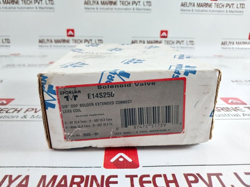 Sporlan E14S250 Solenoid Valve