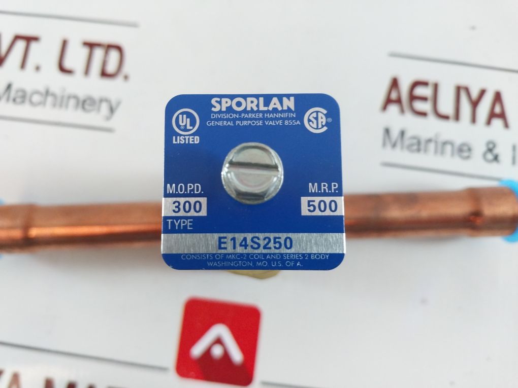 Sporlan E14S250 Solenoid Valve