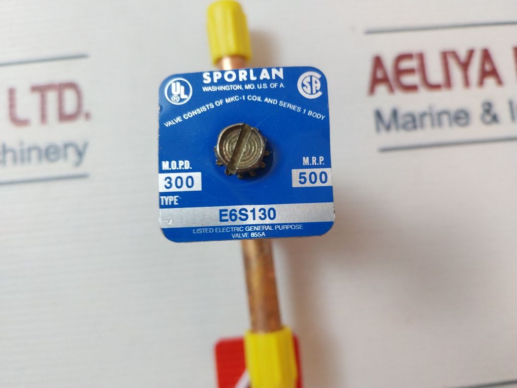 Sporlan E6S130 Refrigerant Solenoid Valve