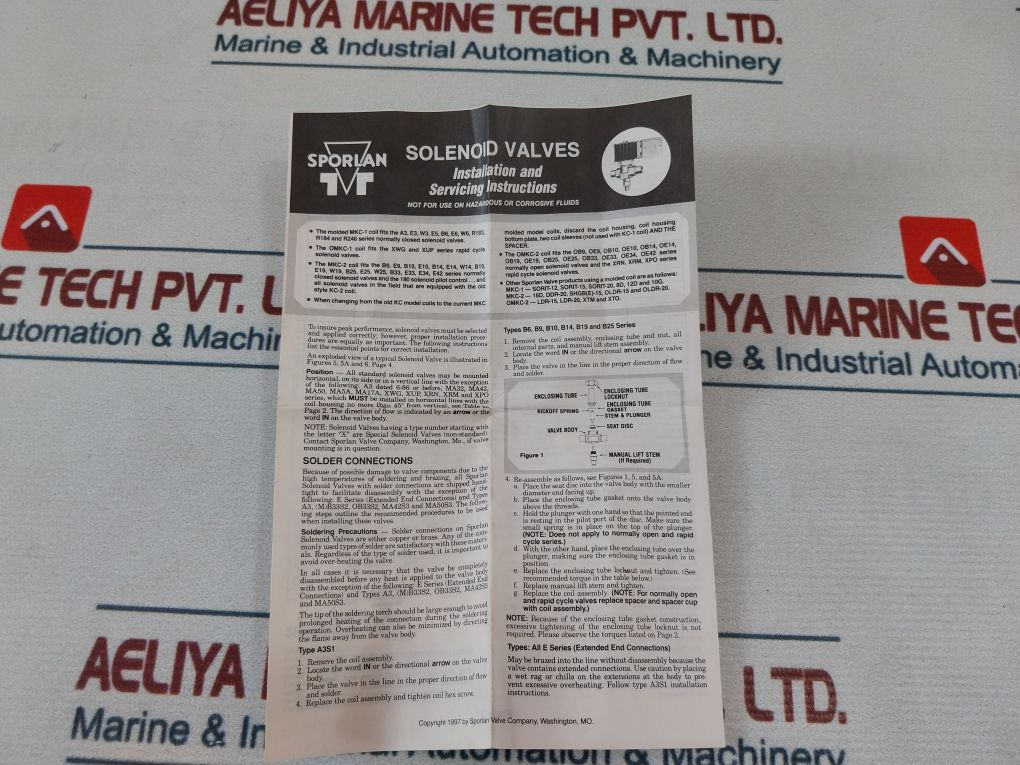 Sporlan E6S130 Solenoid Valve 18.041.0025