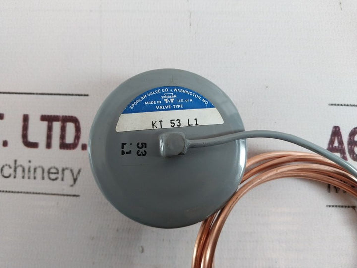 Sporlan Kt-53-l1 Thermostatic Expansion Valve 60” Capillary Tube