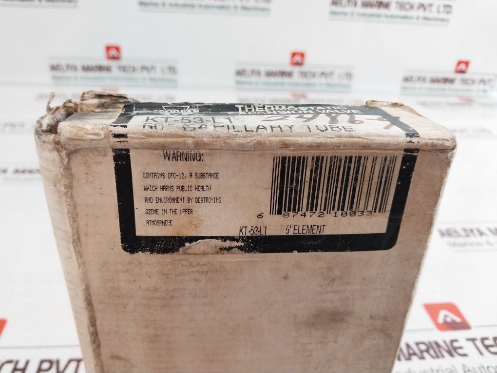 Sporlan Kt-53-l1 Thermostatic Expansion Valve 60” Capillary Tube