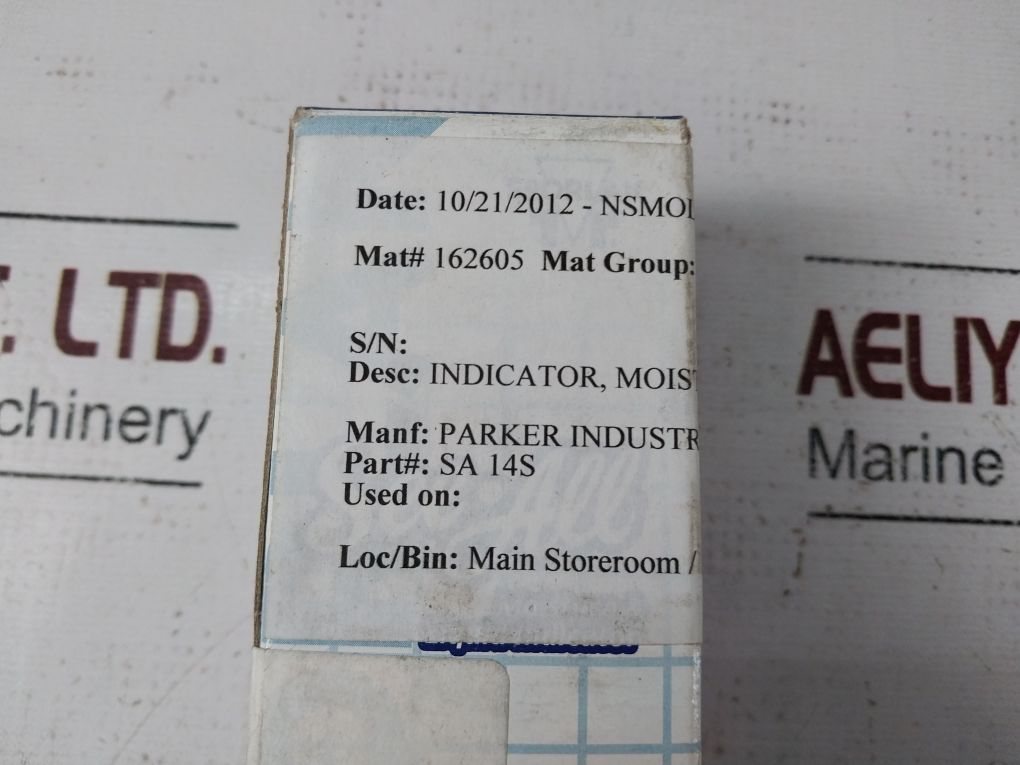 Sporlan Sa-14S See-all Moisture & Liquid Indicator 1/2 Odf Solder