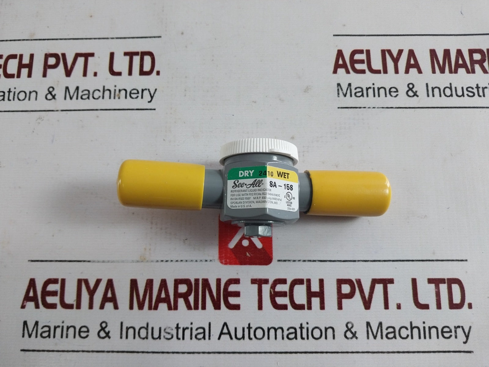 Sporlan Sa-15S Moisture & Liquid Indicator 5/8 Odf Solder Dry 2410 Wet