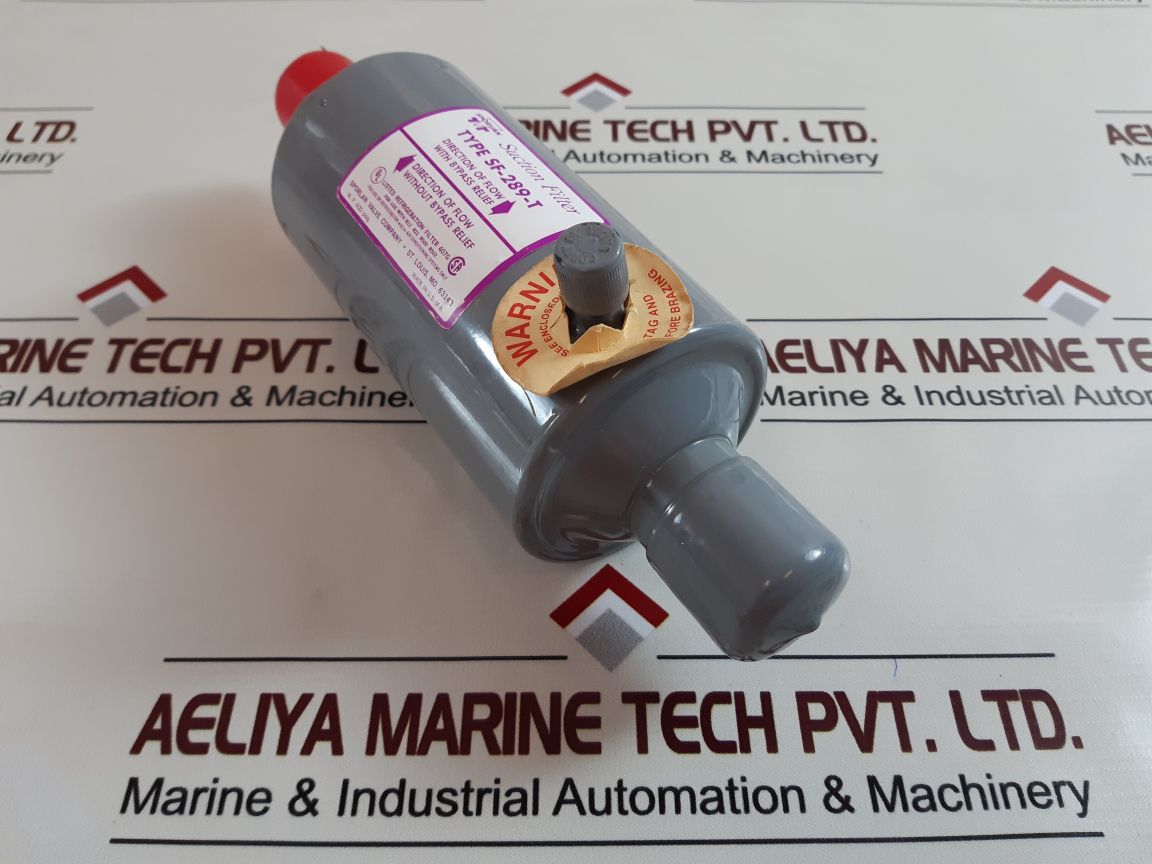 Sporlan sf-289-t suction filter