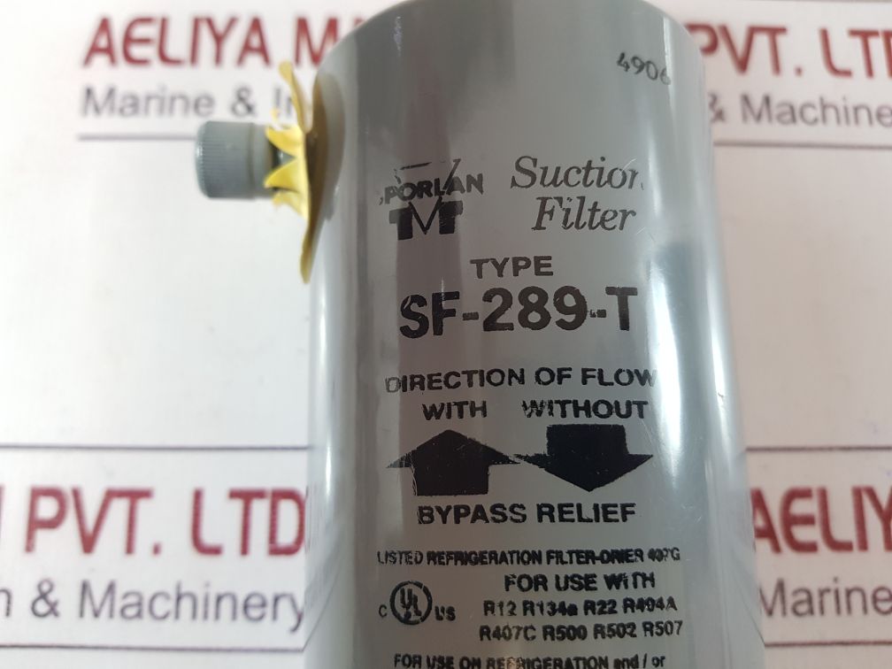 Sporlan sf-289-t suction filter