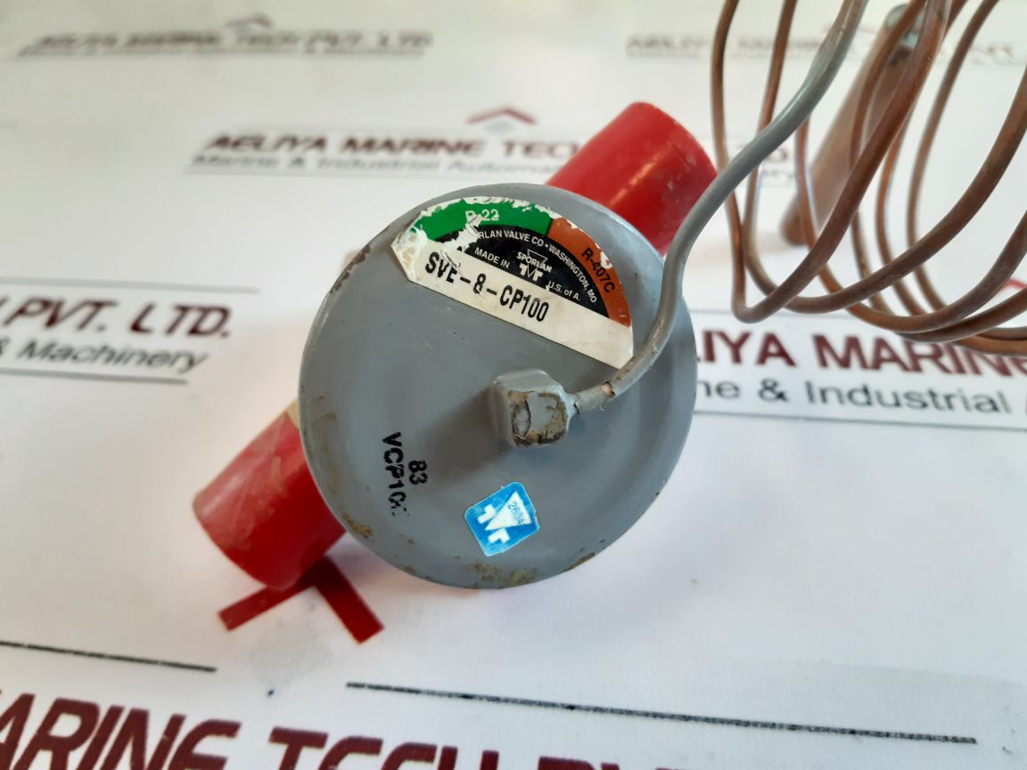 Sporlan Sve-8-cp100 Thermostatic Expansion Valve