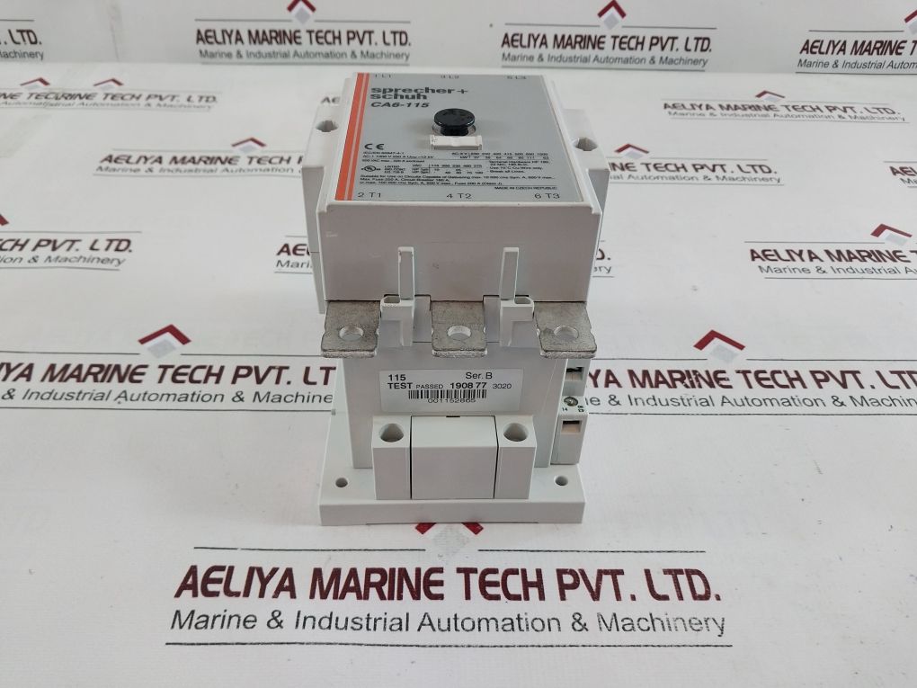 Sprecher+Schuh Ca6-115-11-480 Electrical Contactor