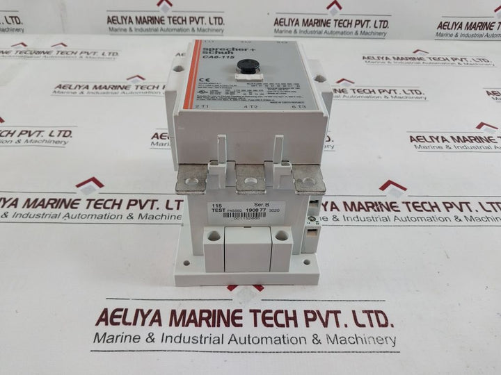 Sprecher+Schuh Ca6-115-11-480 Electrical Contactor