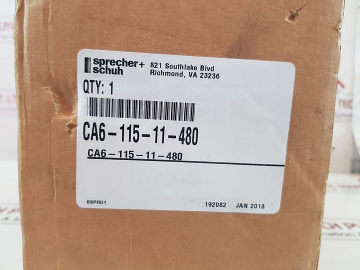 Sprecher+Schuh Ca6-115 Contactor