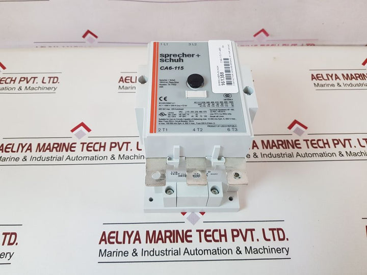 Sprecher+Schuh Ca6-115 Contactor