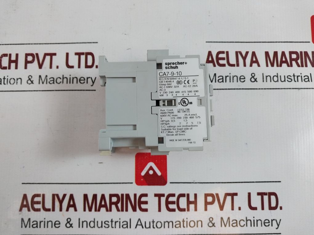 Sprecher Schuh Ca7-9-10 Contactor Ca7-9-10-120