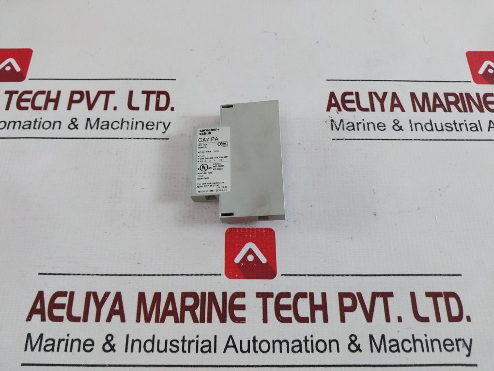 Sprecher+Schuh Ca7-pa-11 Auxiliary Contacts Side Mount