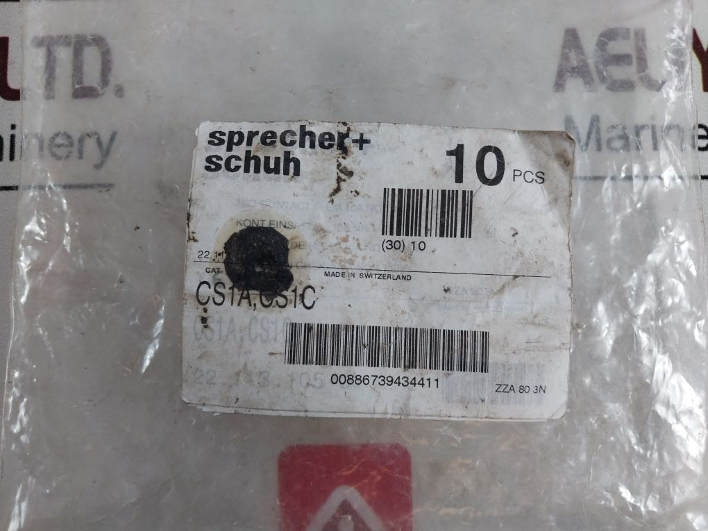 Lot Of 8X Sprecher+Schuh Cs1A, Cs1C Contact Elements 22.113.105