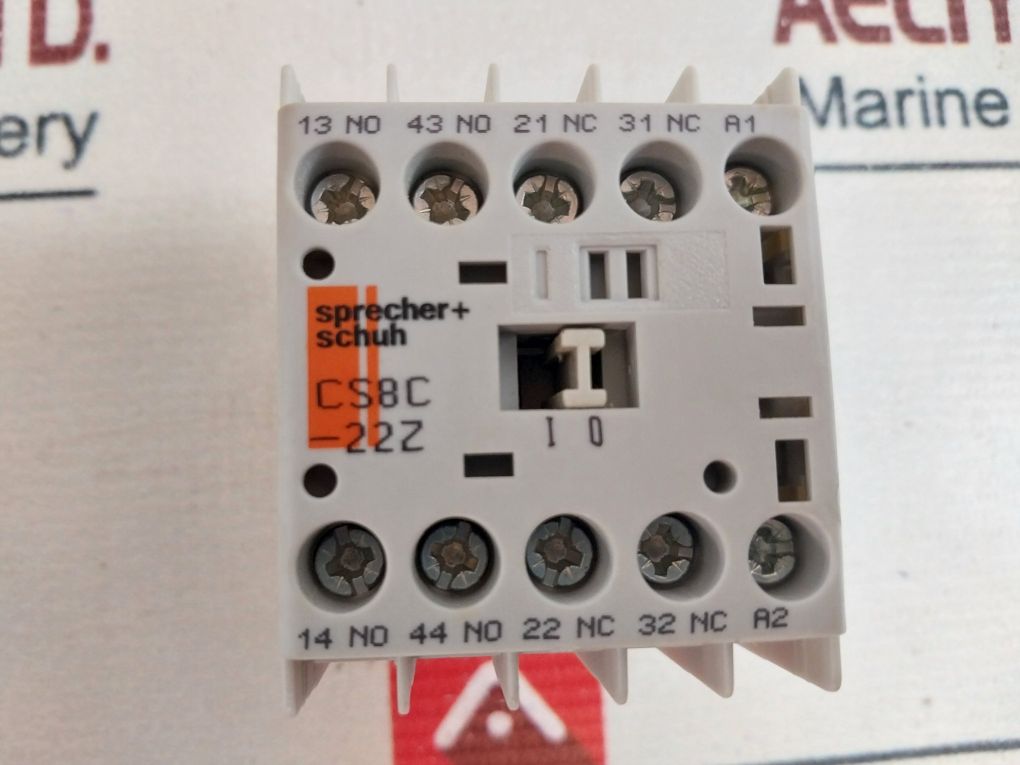 Sprecher + Schuh Cs8C-22Z-24Vdc Control Relay