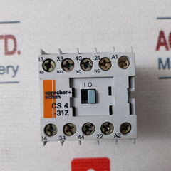 Sprecher + Schuh Cs 4-31Z Relay Auxiliary Contactor