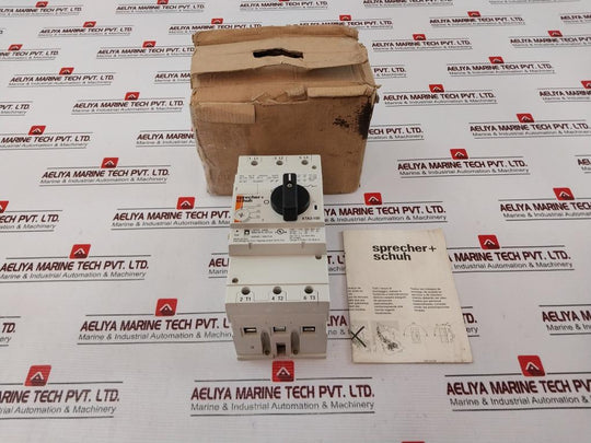 Sprecher+Schuh Kta3-100 Circuit Breaker