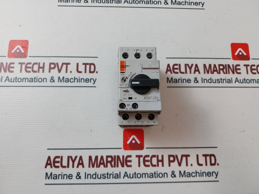 Sprecher+Schuh Kta7-25H Manual Motor Controller 3Poles