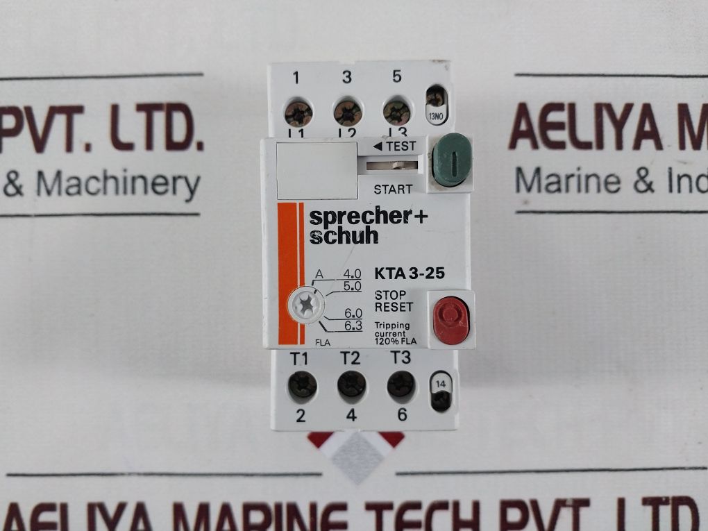 Sprecher+Schuh Kt3-25-pe1-10 Manual Motor Starter