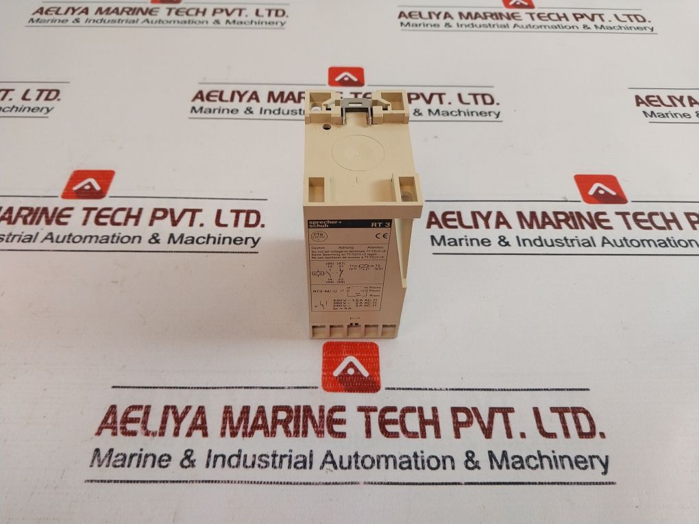 Sprecher+Schuh Rt 3-m Thermistor Protection Relay 50Hz 60Hz