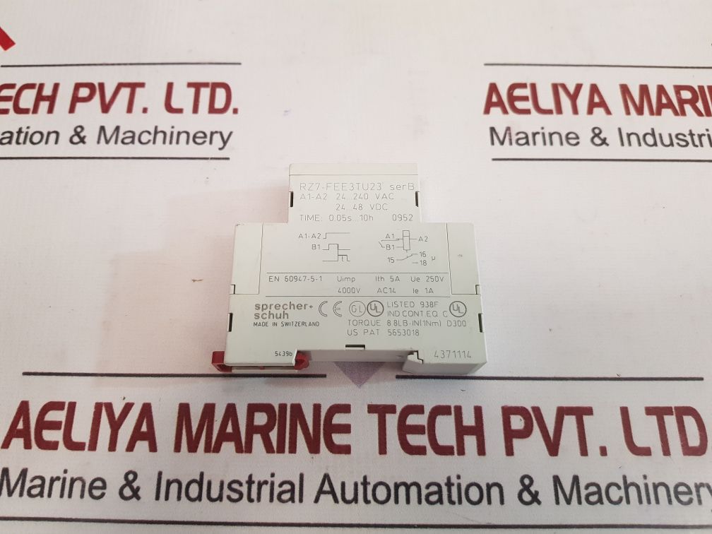 Sprecher+Schuh Rz7-fee3Tu23 Timing Relay