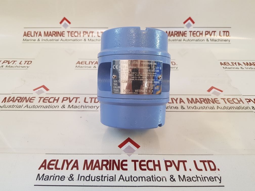Spriano Sst76 Pressure Transmitter

