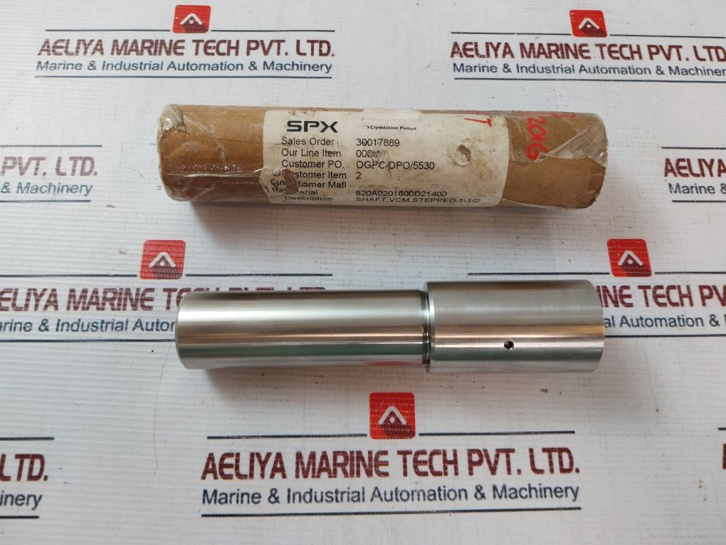 Spx 820A0201600D21400 Shaft Vcm Stepped 1-1/2