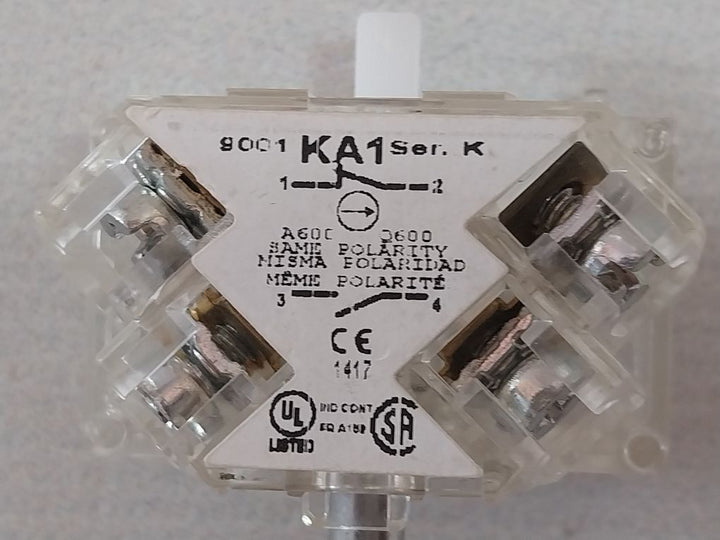 Square-d 9001 Ka1 Standard Contact Block Double Pole 8000000787 Series K