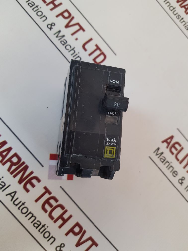 Set Of 5X Square D 10Ka Circuit Breaker