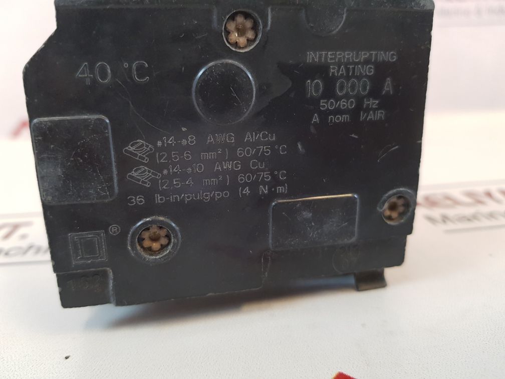 Set Of 5X Square D 10Ka Circuit Breaker