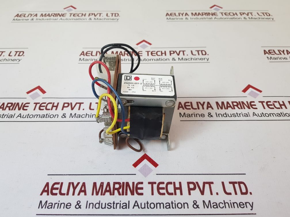 Square D 294500-001-2 Transformer & Fuse Board