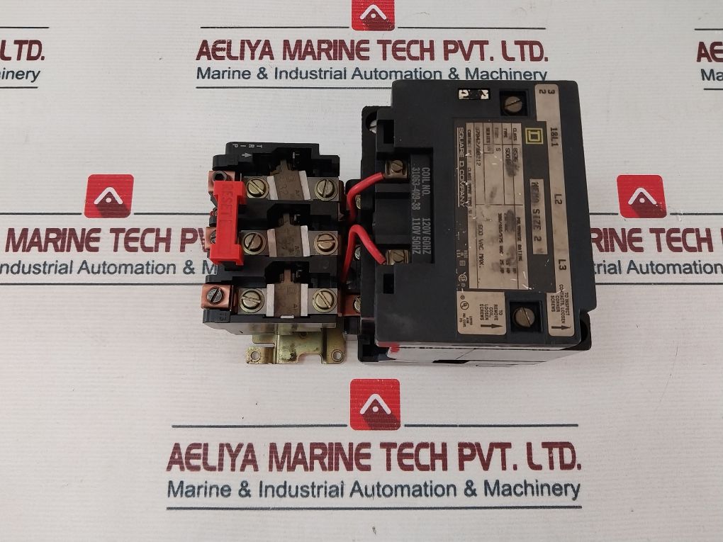 Square D 8536 Sd01/Sdo1 Motor Starter Nema Size 2