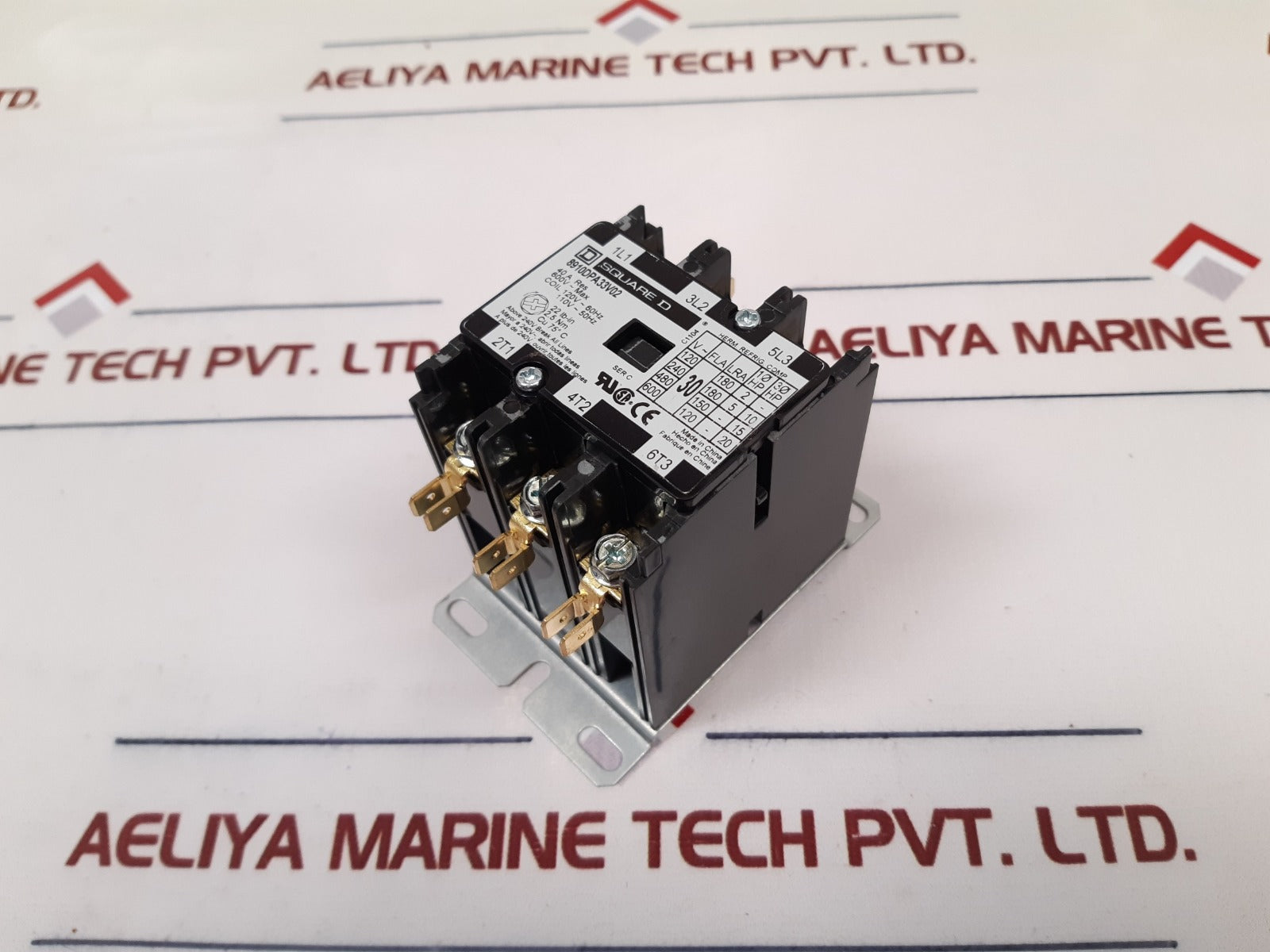 Square D 8910Dpa33V02 Ser.C Definite Purpose Contactor