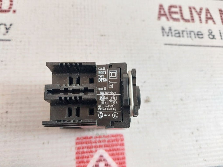 Square D 9001-dfsn Lamp Holder 250V 2W