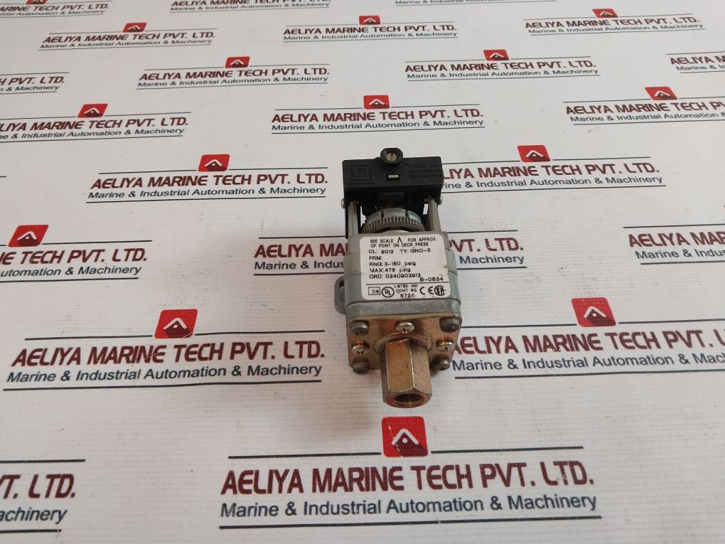 Square D 9012 Micro Pressure Switch 3-150 Psig 475 Psig