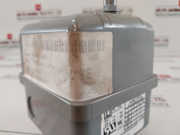Square D 9013Ghg1S8J54 Pressure Switch 110 Psi 2 Pole