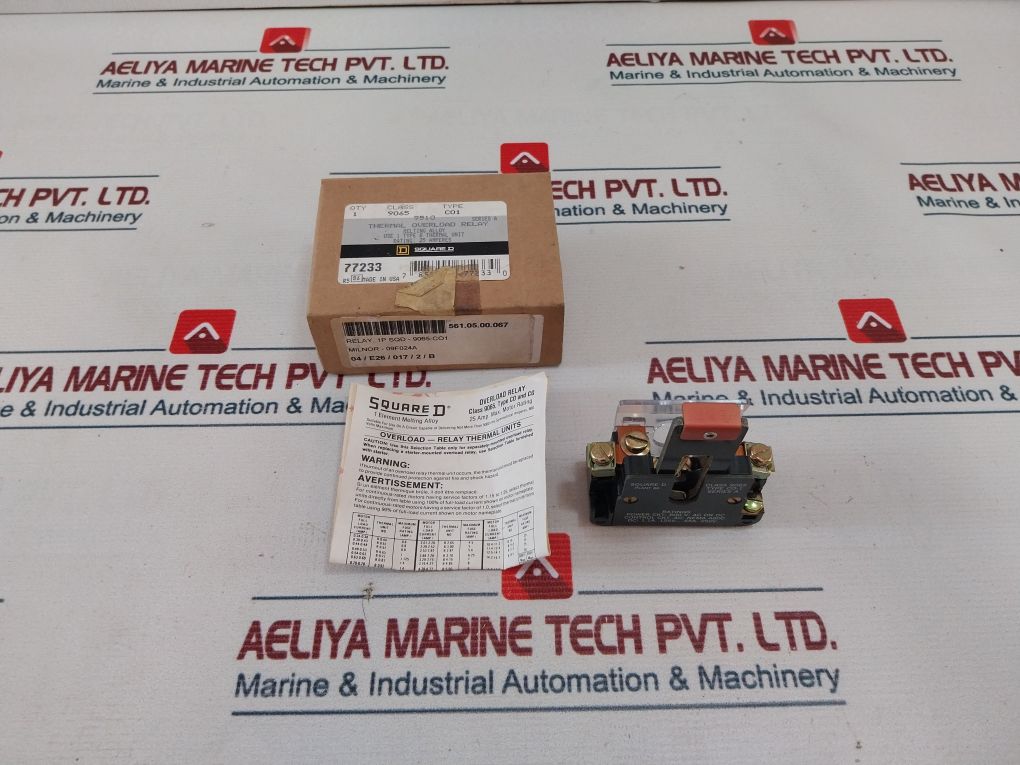Square D 9065-co1 Thermal Overload Relay