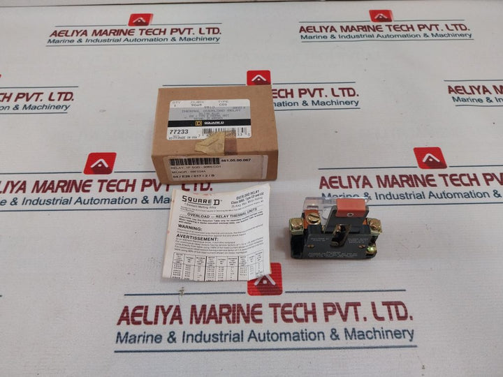 Square D 9065-co1 Thermal Overload Relay