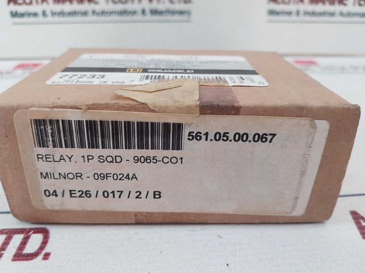 Square D 9065-co1 Thermal Overload Relay