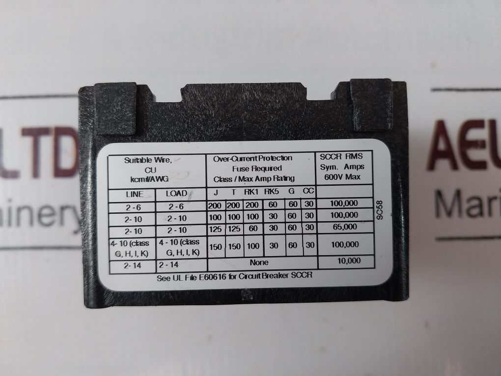 Square D 9080 Lba361101 Ser.C Miniature Distribution Block