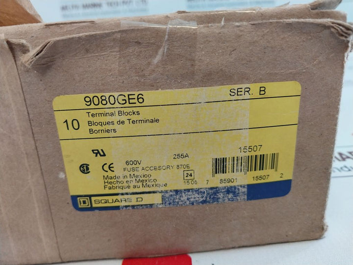 Square D 9080Ge6 Terminal Block