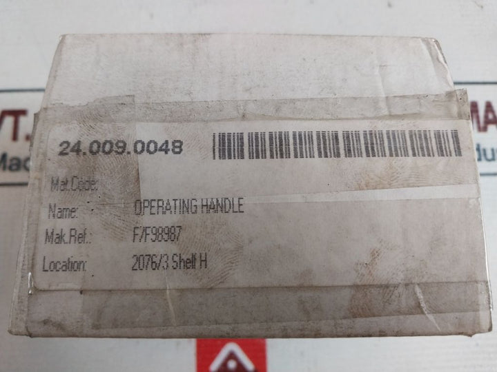Square D 9421 Nw2 Red/Yellow Operating Handle Switch